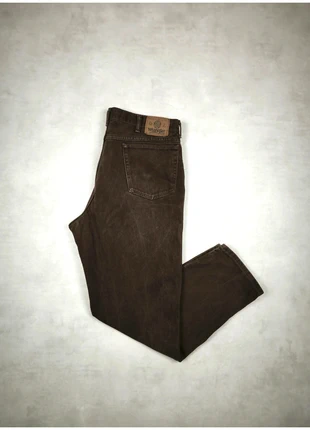 Wrangler – Jeans marron – Taille W38 L32 – Très bon état, merk: Wrangler, staat: Goed, maat: W38 | FR 48, € 23,00, € 24,85 inclusief Kopersbescherming Pro