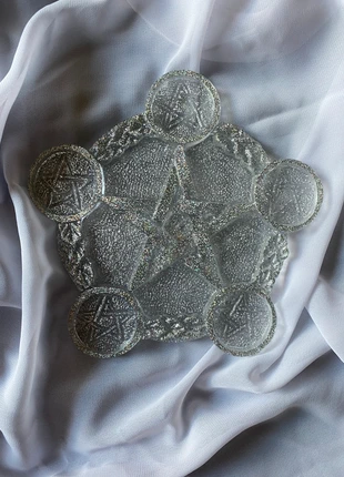 Bougeoir 5 bougies Pentagramme, marque: Majorana, état: Très bon état, 12,80 €, 14,14 € Protection acheteurs (Pro) incluse