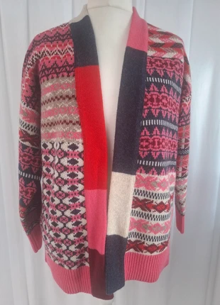 White Stuff Cacoon Fairisle Wool Cardigan - Size 8-10 - RL031, brand: White Stuff, condition: Very good, size: One size, £21.50, £23.28 includes Buyer Protection Pro