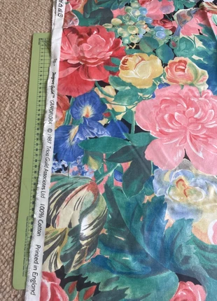 Vintage floral fabric piece designers guild printed in England, brand: Designers Guild, condition: New without tags, £12.00, £13.30 includes Buyer Protection