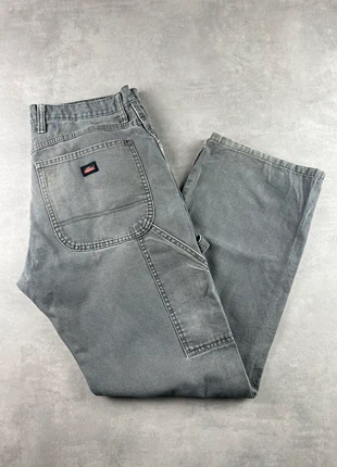 Pantalon dickies single knee workwear baggy gris vintage - Taille 32x30, brand: Dickies, condition: Very good, size: W32, €29.00, €31.15 includes Buyer Protection Pro