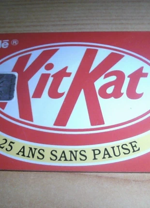Telecartes (Vide) Publiques : Kit Kat - Carte en 50 Unites, marque: Kit kat, état: Très bon état, 1,50 €, 2,28 € Protection acheteurs incluse