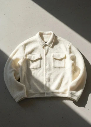 Veste en laine écrue, style minimal streetwear, état: Très bon état, taille: M, 69,90 €, 74,10 € Protection acheteurs incluse