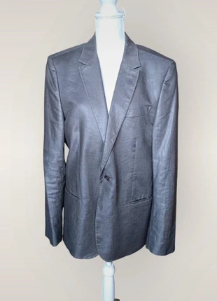 Blazer Celio homme en lin/viscose, taupe satiné taille L, brand: Celio, condition: Very good, size: L, €25.00, €26.95 includes Buyer Protection