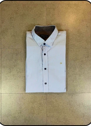 Chemise Tommy Hilfiger – Homme – Taille XXL – Slim Fit – Rayée bleu clair #12, marke: Tommy Hilfiger, zustand: Sehr gut, größe: XXL, 30,00 €, 32,20 € inklusive Vinted-Käuferschutz