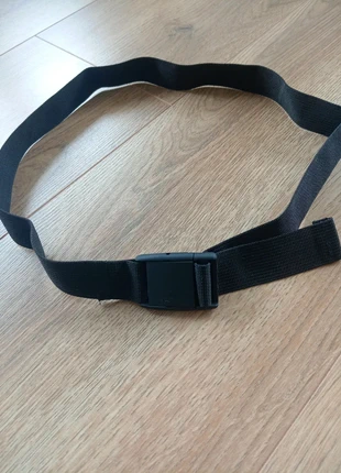 Cinturón negro unisex con cierre de clip de plástico resistente, état: Neuf sans étiquette, taille: Ajustable, 3,00 €, 3,85 € Protection acheteurs incluse