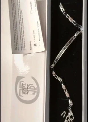 Bracciale acciaio placca nera, brand: TSC Jewels, condizioni: Ottime, €35.00, €37.45 include la Protezione acquisti