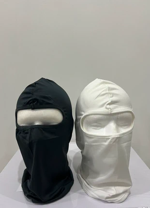 2pc Dark Grey + White Ski Mask / Balaclava Bundle, condition: New with tags, size: One size, £2.99, £3.84 includes Buyer Protection