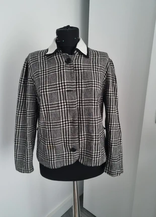 Wool cardigan with detachable collar, marque: Vintage Dressing, état: Neuf sans étiquette, taille: M / 38 / 10, 8,00 €, 9,10 € Protection acheteurs incluse