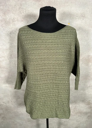 Pull Maille Torsadée Cable Knit Vintage Market & Spruce vert olive texturé taille S, marca: Vintage Dressing, estado: Muy bueno, tamaño: S / 36 / 8, 15,00 €, 16,45 € Protección al comprador Pro incluida