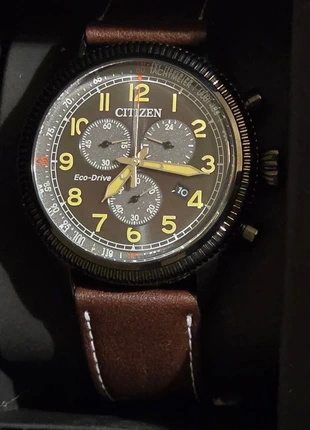 Montre chronographe Citizen ecodrive, marque: Citizen, état: Très bon état, taille: 39–42 mm, 70,00 €, 74,20 € Protection acheteurs incluse