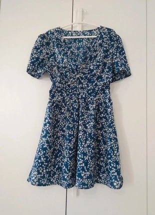 💙 Abito corto a fiori – Taglia S Petit, marke: shein petit, zustand: Sehr gut, größe: S / 36 / 8, 5,00 €, 5,95 € inklusive Vinted-Käuferschutz