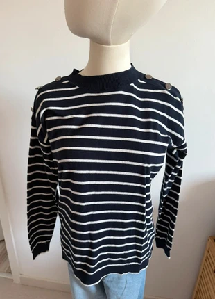 Pull marinière sfera taille 36, merk: Sfera, staat: Heel goed, maat: S / 36 / 8, € 10,00, € 11,20 inclusief Kopersbescherming Pro