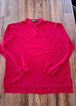 Polo manches longues Rouge taille XL Ralph Lauren (V5), marque: Ralph Lauren, état: Très bon état, taille: XL, 18,00 €, 19,60 € Protection acheteurs incluse
