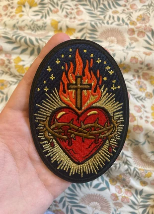Écusson sacré cœur, brand: Religieux, condition: New without tags, €10.00, €11.20 includes Buyer Protection