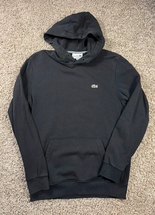 Pull à capuche Lacoste noir M, brand: Lacoste, condition: Very good, size: M, €30.00, €32.20 includes Buyer Protection Pro