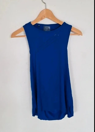 Débardeur bleu gymshark taille XS, brand: Gymshark, condition: Good, size: XS / 34 / 6, €9.00, €10.15 includes Buyer Protection Pro