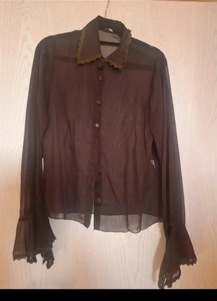 Vintage Bluse braun M y2k, brand: Vintage Dressing, condizioni: Ottime, taglia: M / IT 42 / EU 38, €16.00, €17.50 include la Protezione acquisti