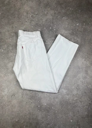 Pantalon Jeans Levis 501 FR38 W28 Femme Blanc Coupe Droite #L38, marke: Levi's, zustand: Sehr gut, größe: M / 38 / 10, 29,99 €, 32,19 € beinhaltet Vinted-Käuferschutz Pro
