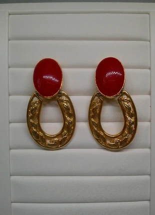 Boucles d oreilles pendentes a clips vintage, marque: Top Vintage, état: Très bon état, 14,00 €, 15,40 € Protection acheteurs (Pro) incluse