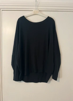 Black Primark Oversized Top – Size M (12/14), brand: Primark, condition: Very good, size: L / UK 16-18, £2.00, £2.80 includes Buyer Protection