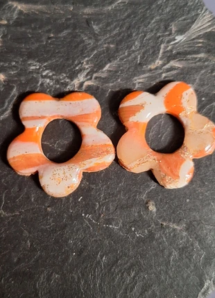 Pampilles patte polymère interchangeable marbrerie, marque: Fait Main, état: Très bon état, 3,50 €, 4,38 € Protection acheteurs (Pro) incluse