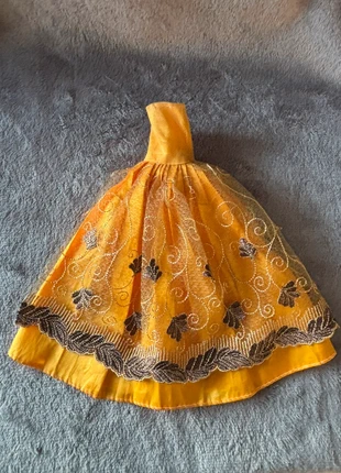Robe bustier longue dentelle orange Barbie, marke: Barbie, zustand: Gut, größe: Einheitsgröße, 5,00 €, 5,95 € inklusive Vinted-Käuferschutz