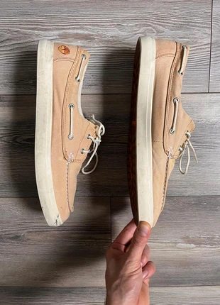 Chaussures bateau Timberland en tissu - Taille 44,5, brand: Timberland, condizioni: Buone, taglia: 44,5, €10.00, €11.20 include la Protezione acquisti
