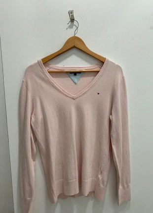 Jersey de pico rosa Tommy XL, brand: Tommy Hilfiger, condizioni: Ottime, taglia: XL / IT 46 / EU 42, €15.00, €16.45 include la Protezione acquisti