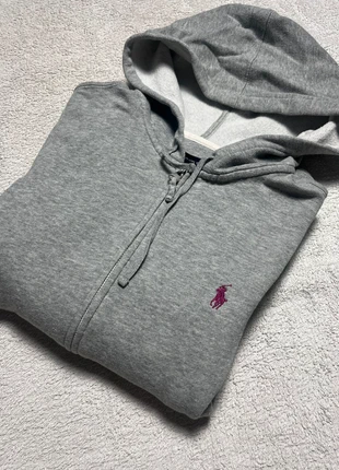 Veste a capuche zip grise Ralph Lauren taille M femme, brand: Ralph Lauren, condition: Very good, size: M / 38 / 10, €35.00, €37.45 includes Buyer Protection