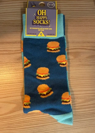 Chaussettes drôles, marque: oh happy socks, état: Neuf avec étiquette, taille: Taille unique, 5,00 €, 5,95 € Protection acheteurs incluse