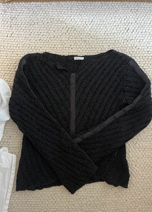 Black flared sleeve knit, marca: Sand, estado: Muy bueno, tamaño: S / 36 / 8, 20,00 €, 21,70 € Protección al comprador incluida