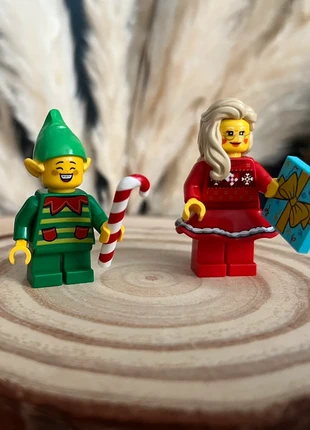 🤍 Neuf! La mère Noël avec son cadeau et le Lutin du Père Noël Lego 🎄, merk: LEGO, staat: Nieuw zonder prijskaartje, maat: Universeel, € 12,00, € 13,30 inclusief Kopersbescherming