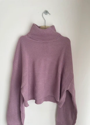 Joli pull overzise lila, marque: H&M, état: Neuf avec étiquette, taille: M / 38 / 10, 10,00 €, 11,20 € Protection acheteurs incluse