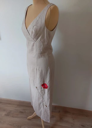 Robe longue,légère ,lin brodé fleurs , signé Cacharel. Taille S, 36., brand: Cacharel, condition: Very good, size: S / 36 / 8, €73.00, €77.35 includes Buyer Protection