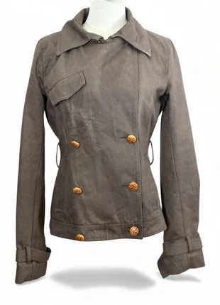 Veste trench courte marron Loops vintage Taille S /M 100% coton – Made in Italy, marca: Vintage Dressing, estado: Muito bom, tamanho: S / 36 / 8, €21.90, €23.70 inclui Proteção do Comprador Pro
