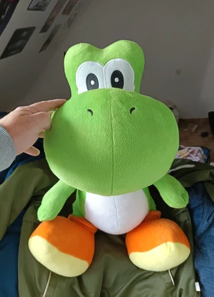 Peluche Yoshi 50cm, marque: Yoshi, état: Très bon état, taille: Jusqu'à 1 mois / 50 cm, 10,00 €, 11,20 € Protection acheteurs incluse