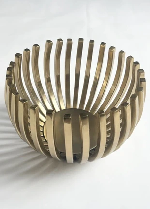 Corbeille / photophore Objet déco laiton doré Athezza – 22 cm, marke: Athezza, zustand: Sehr gut, 34,00 €, 36,40 € inklusive Vinted-Käuferschutz