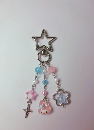Keychain porte-clé My Melody sanrio handmade, marque: Sanrio, état: Neuf sans étiquette, 6,50 €, 7,53 € Protection acheteurs incluse