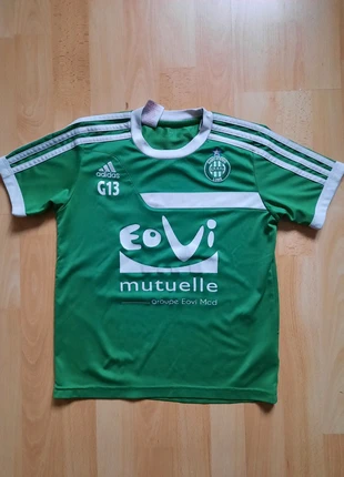 Maillot AS Saint-Etienne garçon 9/10 ans, marque: AS Saint-Étienne, état: Très bon état, taille: 10 ans / 140 cm, 4,00 €, 4,90 € Protection acheteurs incluse