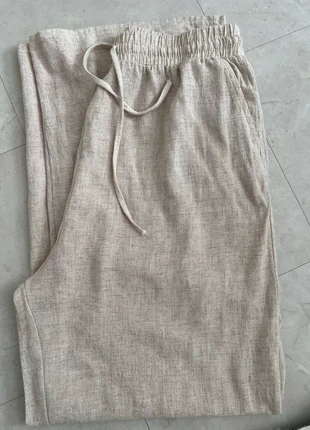 Pantalon fluide lin– style & minimaliste – TU Neuf, marque: Unique, état: Neuf sans étiquette, taille: Taille unique, 5,00 €, 5,95 € Protection acheteurs incluse