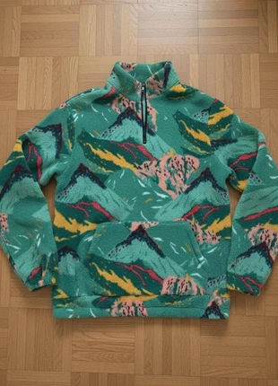 Sweatshirt peluche imprimé double face zippé – doux, confortable et parfait pour sorties, marque: Vintage Dressing, état: Très bon état, taille: S / 36 / 8, 29,99 €, 32,19 € Protection acheteurs incluse