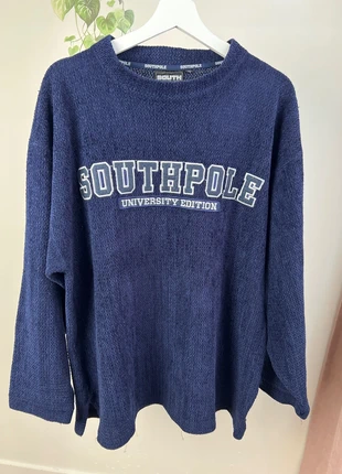 Vintage Southpole University Edition Navy Blue Sweater Size XL, brand: Southpole, condizioni: Ottime, taglia: XL / IT 46 / EU 42, €18.00, €19.60 include la Protezione acquisti