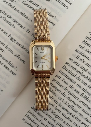 Montre à quartz pour femme blanche et dorée, marca: Quartz, estado: Novo com etiquetas, tamanho: Tamanho único, €7.00, €8.05 inclui Proteção do Comprador