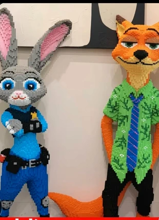 Zootopia Nick Wilde - Compatible LEGO, état: Neuf sans étiquette, taille: L, 29,00 €, 31,15 € Protection acheteurs incluse