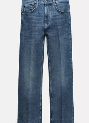 ZARA Jean The Cropped Bootcut – Denim Brut & Signature, merk: Zara, staat: Nieuw met prijskaartje, maat: XXL / 44 / 16, € 25,00, € 26,95 inclusief Kopersbescherming