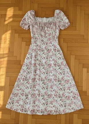 Robe élégante -Romantique florale rouge🌹, brand: esthetique, condition: Very good, size: S / 36 / 8, €44.99, €47.94 includes Buyer Protection