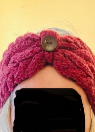 Berry red pure wool Aran headband, marque: Aran Crafts, état: Neuf avec étiquette, taille: Taille unique, 11,00 €, 12,25 € Protection acheteurs incluse