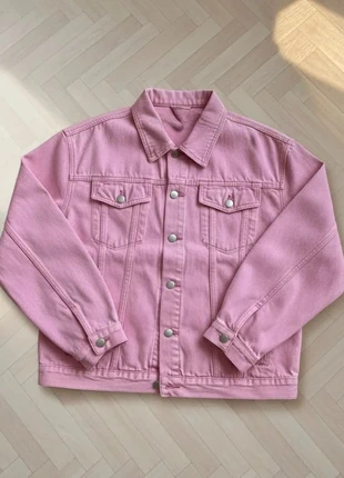 Veste en denim rose, marque: Seoulzz, état: Très bon état, taille: L, 69,90 €, 74,10 € Protection acheteurs incluse