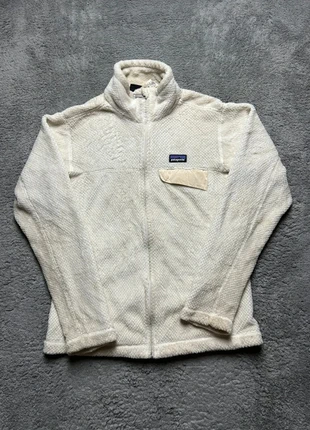 Gilet / Veste polaire full zip Patagonia blanc crème M logo brodé - Vintage #4403, marque: Patagonia, état: Très bon état, taille: M / 38 / 10, 49,00 €, 52,15 € Protection acheteurs (Pro) incluse